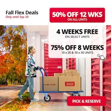 Access Storage - Halifax Promotion